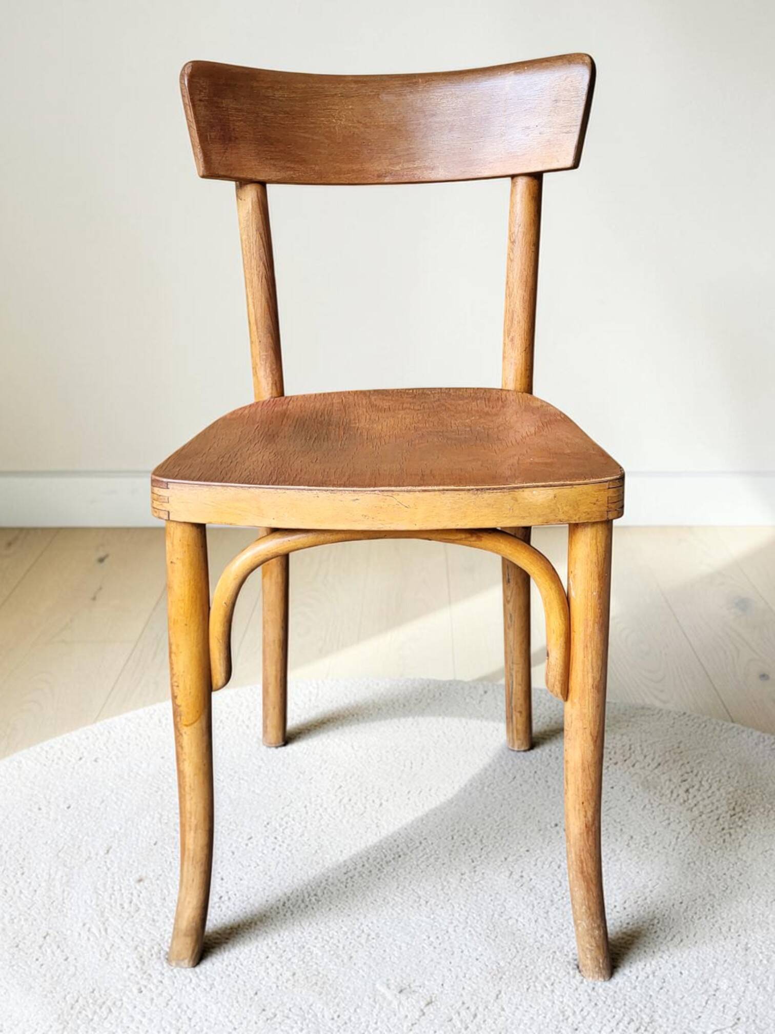 Bentwood bistro chair, Czechoslovakia
