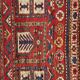 Antique Caucasian Karabakh carpet in 100% wool, late 19th century.