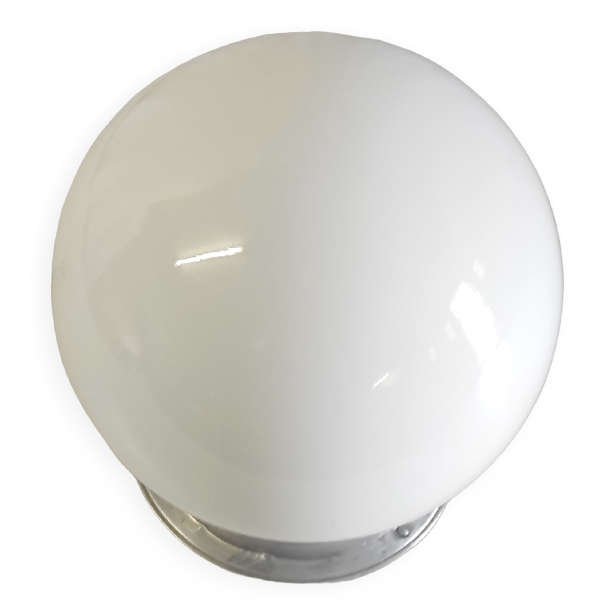 Ceiling lamp opal globe 50s 60s