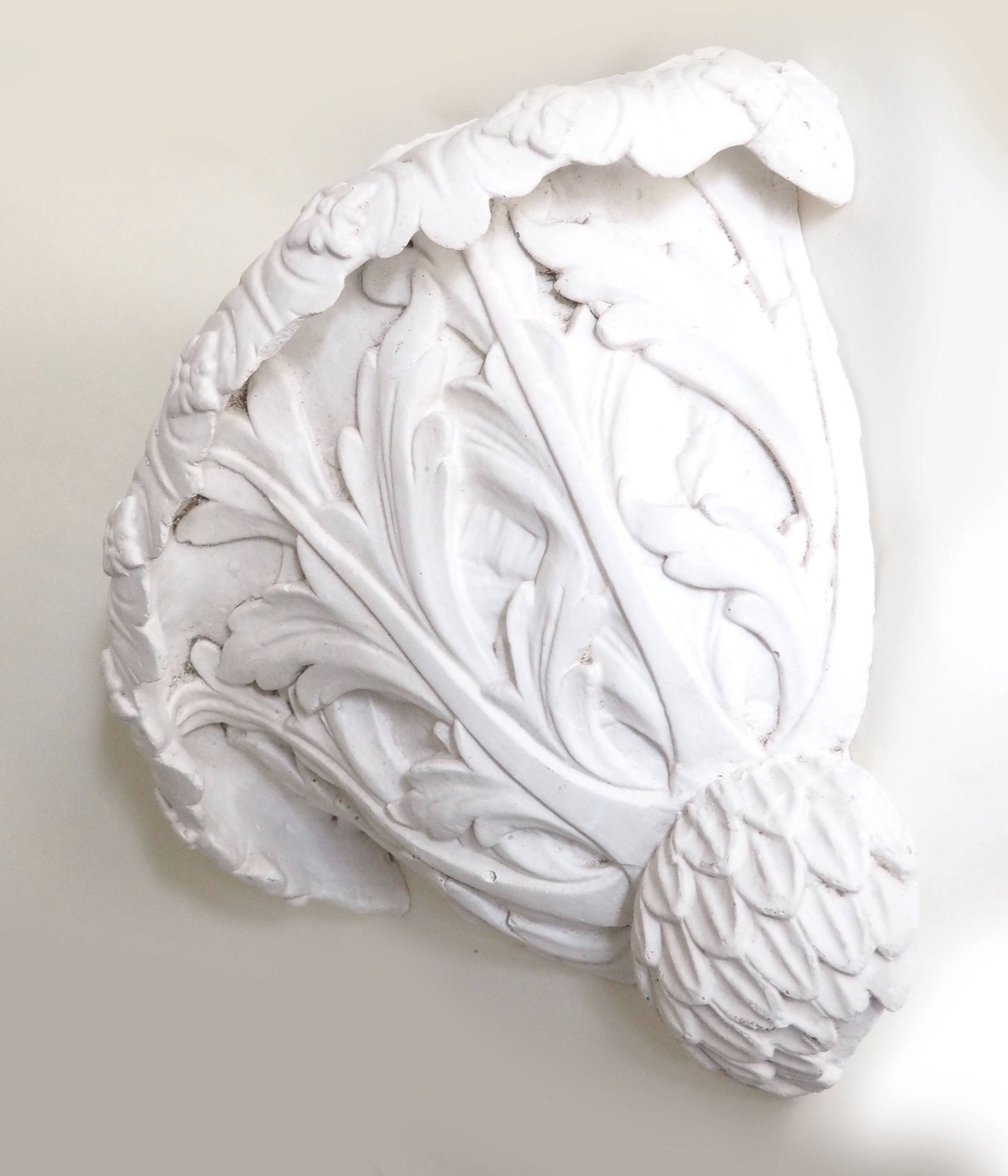 Large foliage wall plaster