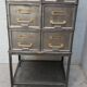 Former furniture workshop six drawers metal Strafor