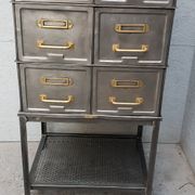 Former furniture workshop six drawers metal Strafor