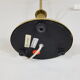 Table lamp in vintage gold plated steel, SCE France