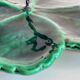 Vintage glazed ceramic slip dish