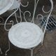 Iron garden furniture