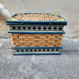 Rattan chest