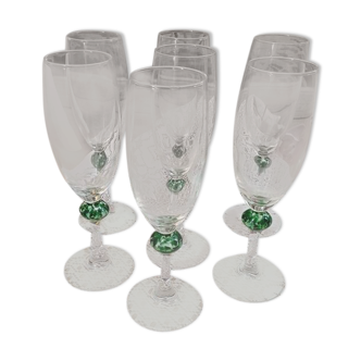 Arc luminarc champagne flutes