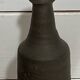 Set of two folk art ceramic bottles