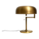 Extraordinary heavy 1960s XXL brass table lamp by Staff with a swivel joint