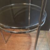 Sofa end or harness in chromed metal Ø 36