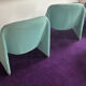Alki Giancarlo Piretti armchairs