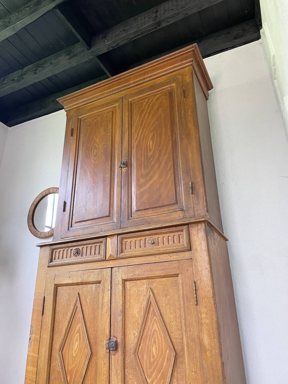 Two-body grocery cabinet, 1900