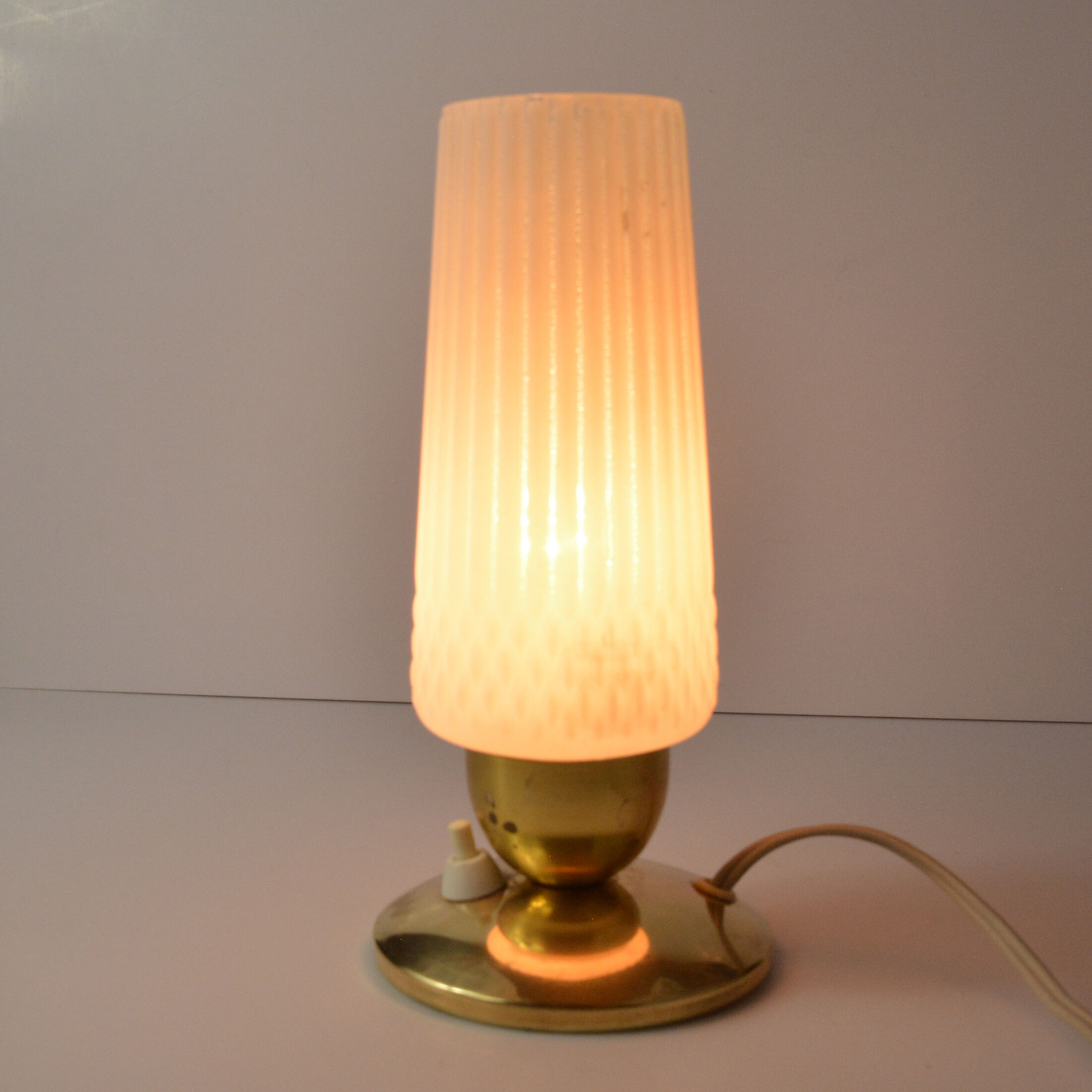 1960s bedside night lamp, ElektroRausendorf Bautzen, Germany
