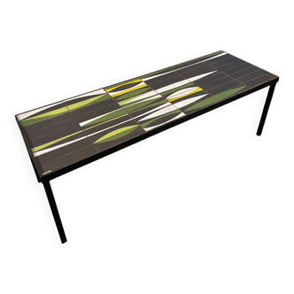 Table basse émaillée Roger Capron