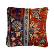 Housse de coussin de tapis turc vintage 45 x 45 cm