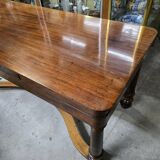 Antique Empire-style mahogany desk