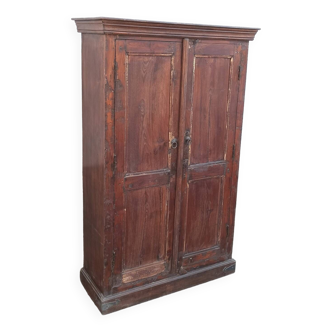 Old wooden wardrobe