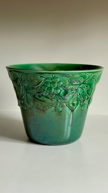 Cache-POT Barbotine GIEN Vintage