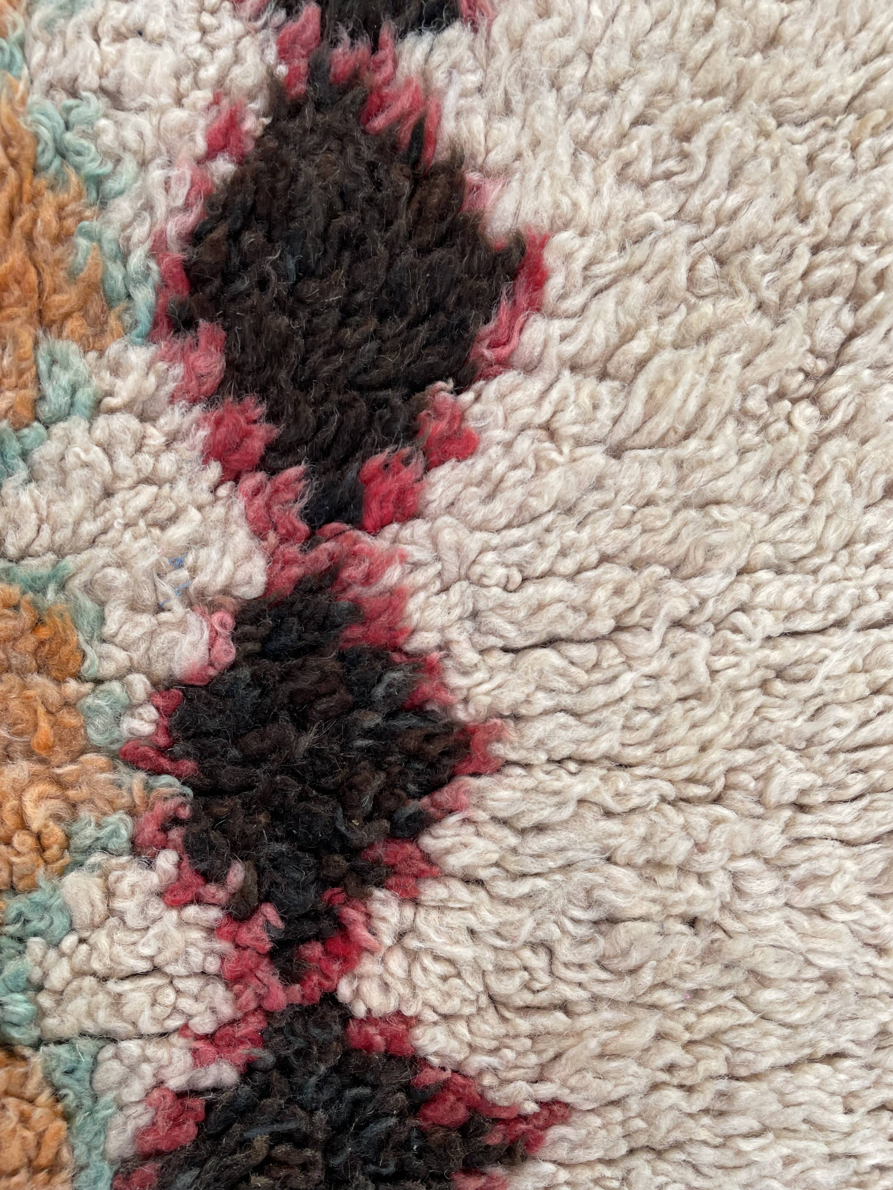 Vintage azilal corridor carpet