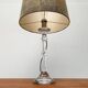 Mid-century German Tiffany glass table lamp by Ingo Maurer, 1960s.