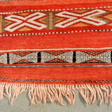 Hand-knotted rug from Morocco, 1980s  270x142cm