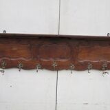 Old coat rack, 7 hooks