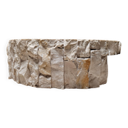Mactan stone coffee table by Magnussen Ponte, 1980s