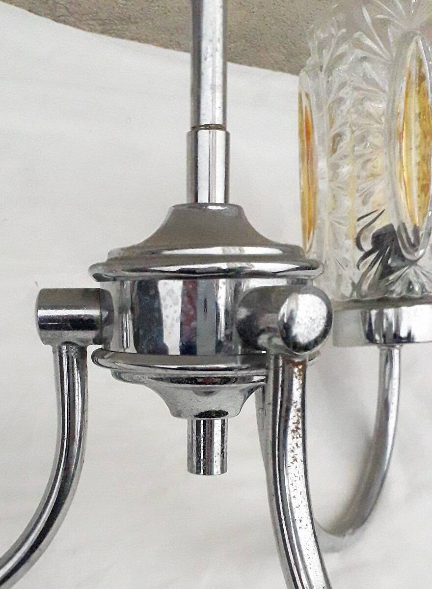 Metal and glass suspension