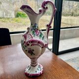 Earthenware ewer vase