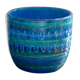 Planter Aldo London Bitossi Rimini Blu diamond 1960