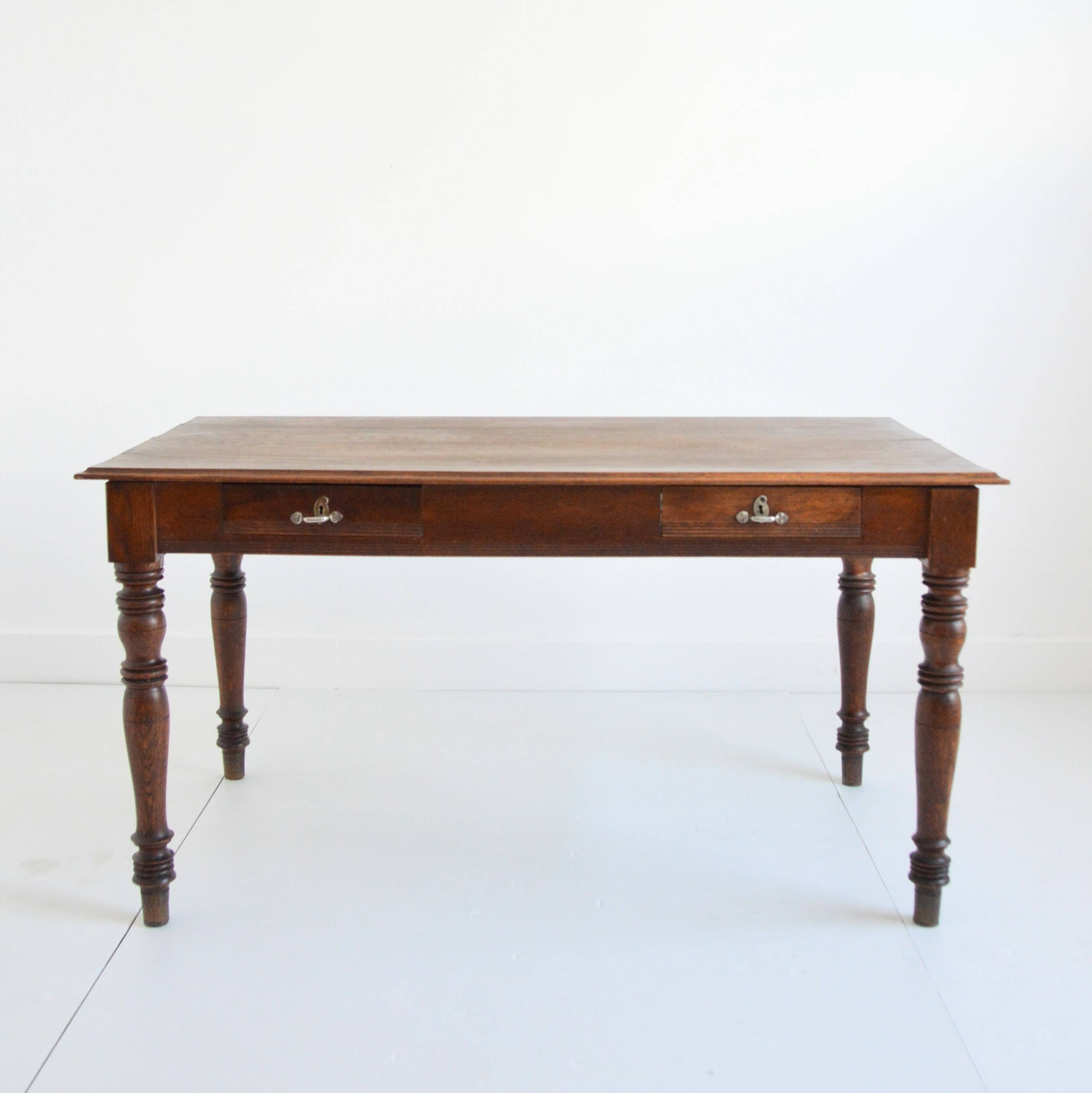 Table de ferme extensible, début XXème