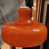 Vintage orange opaline pendant lamp