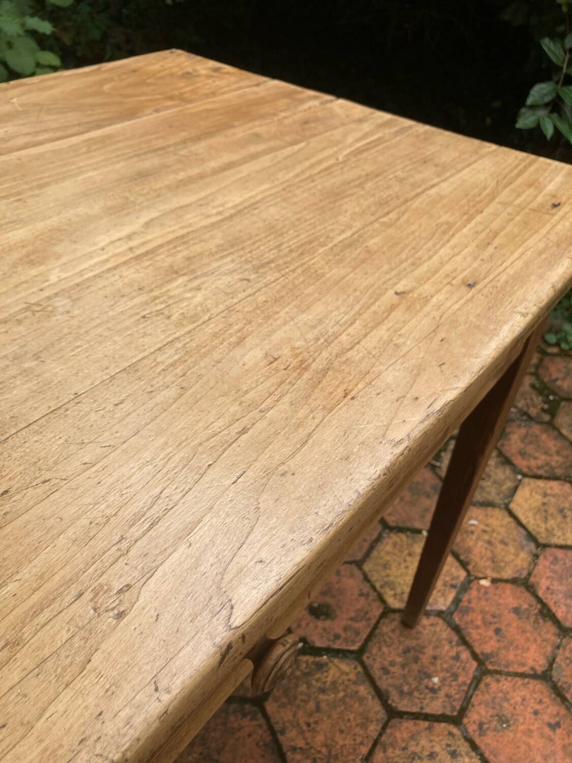 Vintage farmhouse table