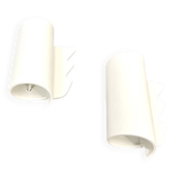 Pair of ceramic wall lights