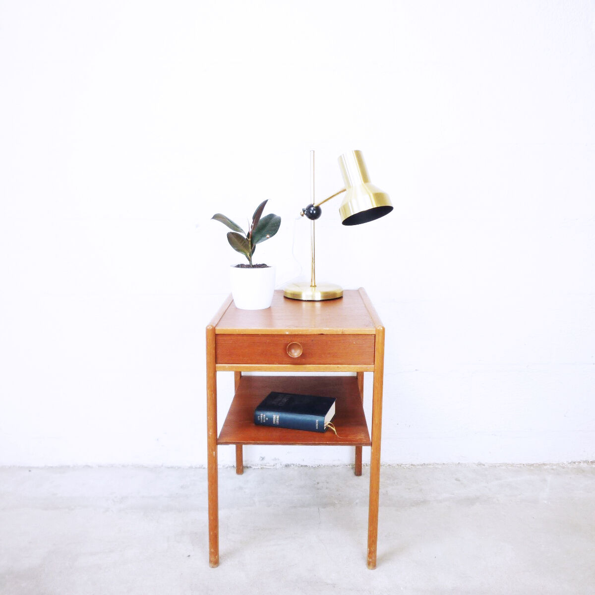 Bedside table in teak, 1960