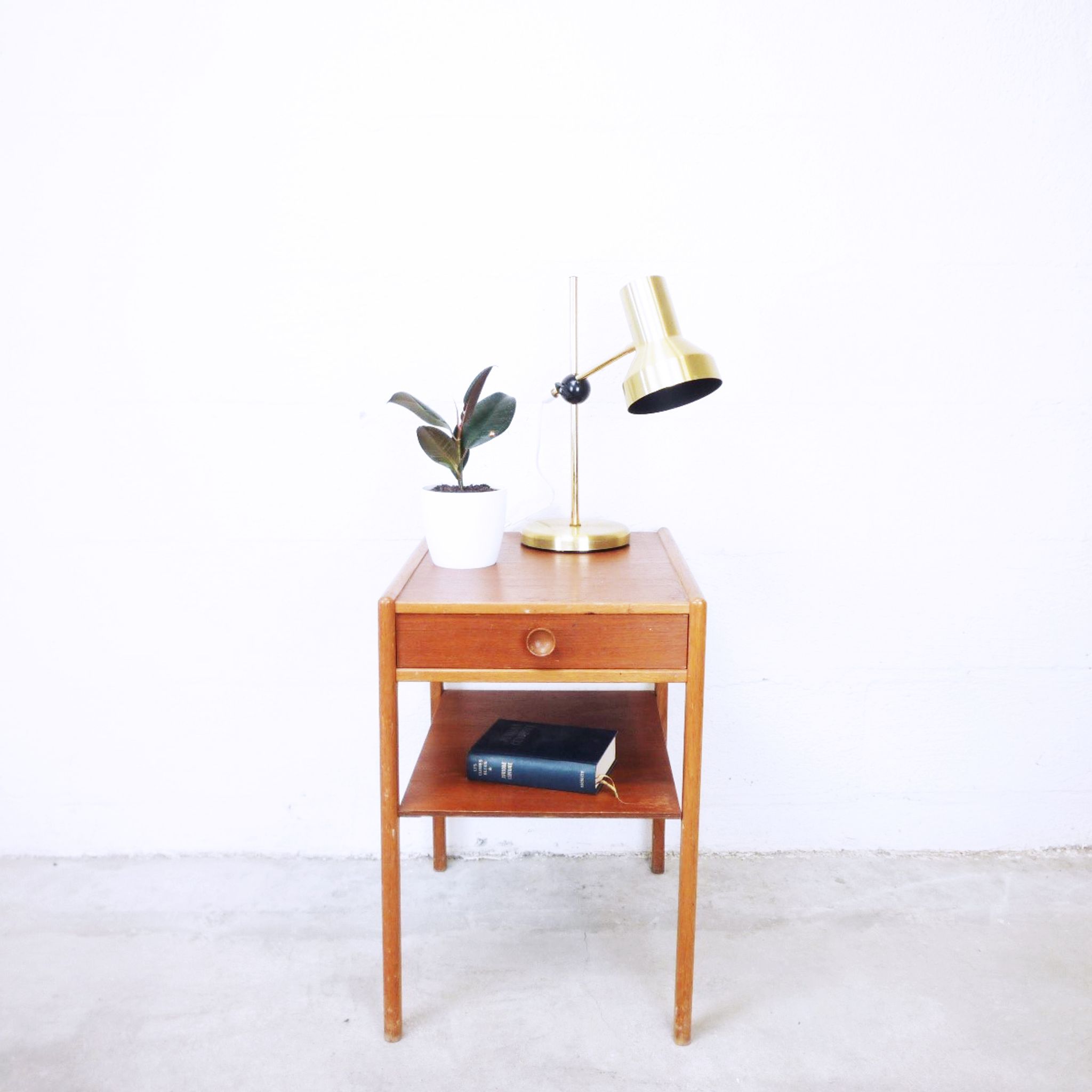 Bedside table in teak, 1960