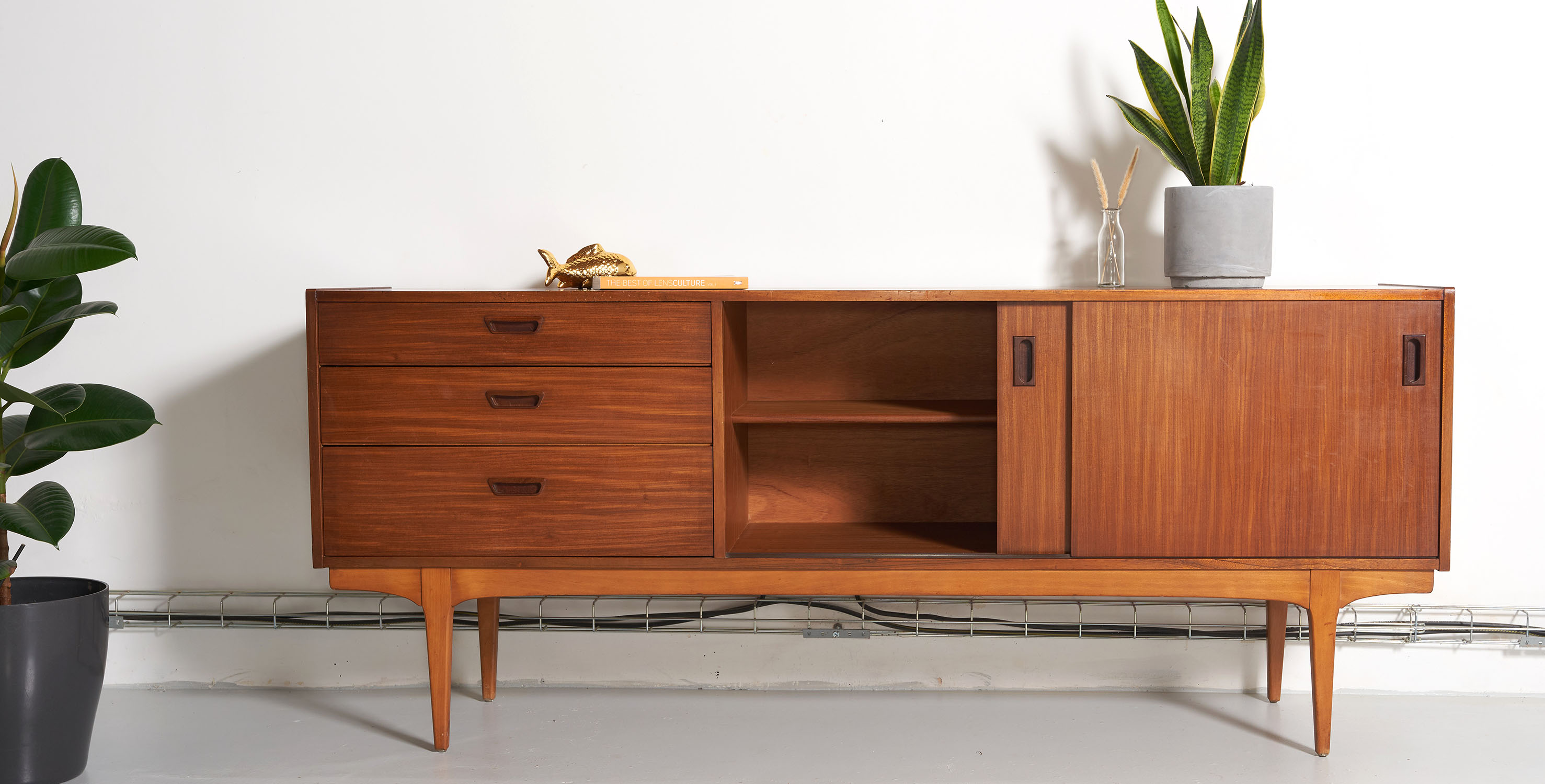 Nathan's vintage Scandinavian style enfilade