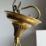 Lustre classique doré à 5 bras de lumière