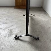 Wrought iron fireplace screen Les Marolles 1950