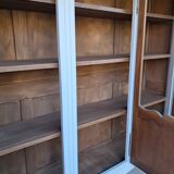 Small renovated beech bookshelf