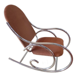 Chrome rocking chair