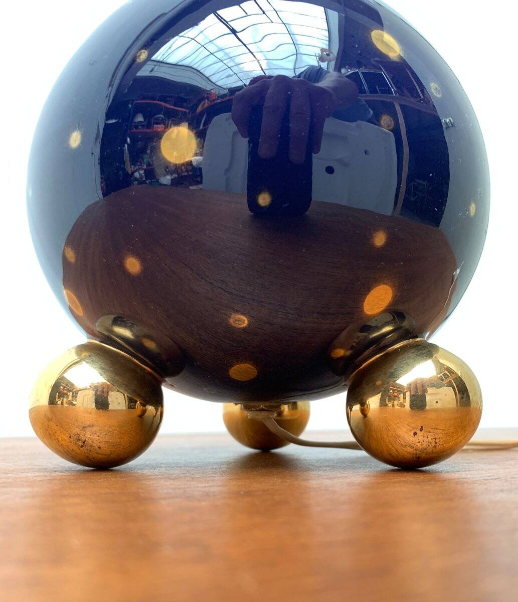 Italian table lamp from the mid-century, 1950s.
