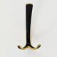 Up to 2 double wall hooks in brass from the mid-century by Herta Baller, Austria, 1950s.