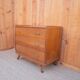 Compass feet chest of drawers