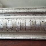 Louis Philippe silver mirror - Old wall mirror