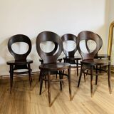 Set of 6 Baumann seagull model chairs