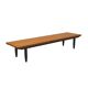 Teak sideboard, low Danish console, 1970s