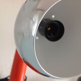 Orange eyeball lamp and chrome globe 60/70