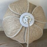 Vintage plant fibre lotus suspension