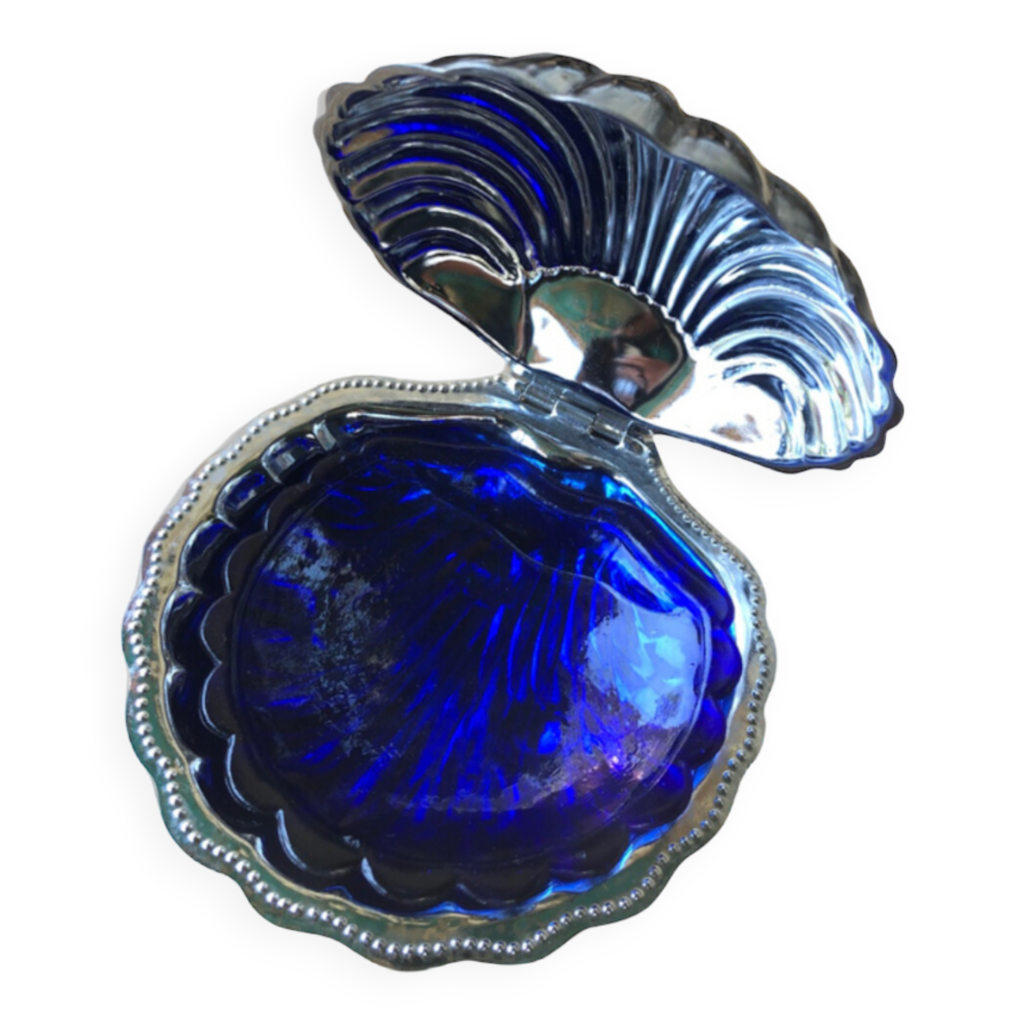 Butter dish/pocket tray • shell, vintage